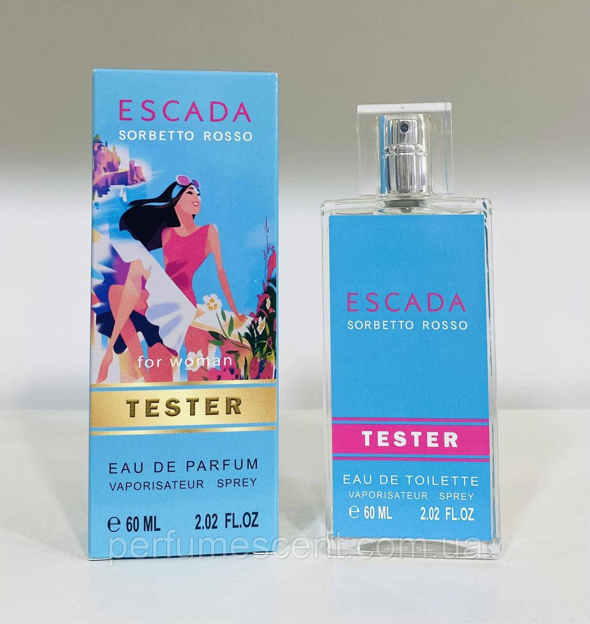 Escada Sorbetto Rosso жіночі парфуми тестер 60 мл, фото 1
