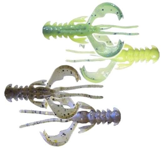 Їстівна силіконова приманка Crazy Fish Nimble 1.2" 76-30-3d/40d-6 кальмар, фото 1