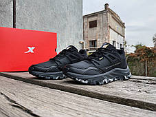 Чоловічі оригінальні кросівки Xtep Outdoor 979319170007 Black Red водонепроникні, фото 3