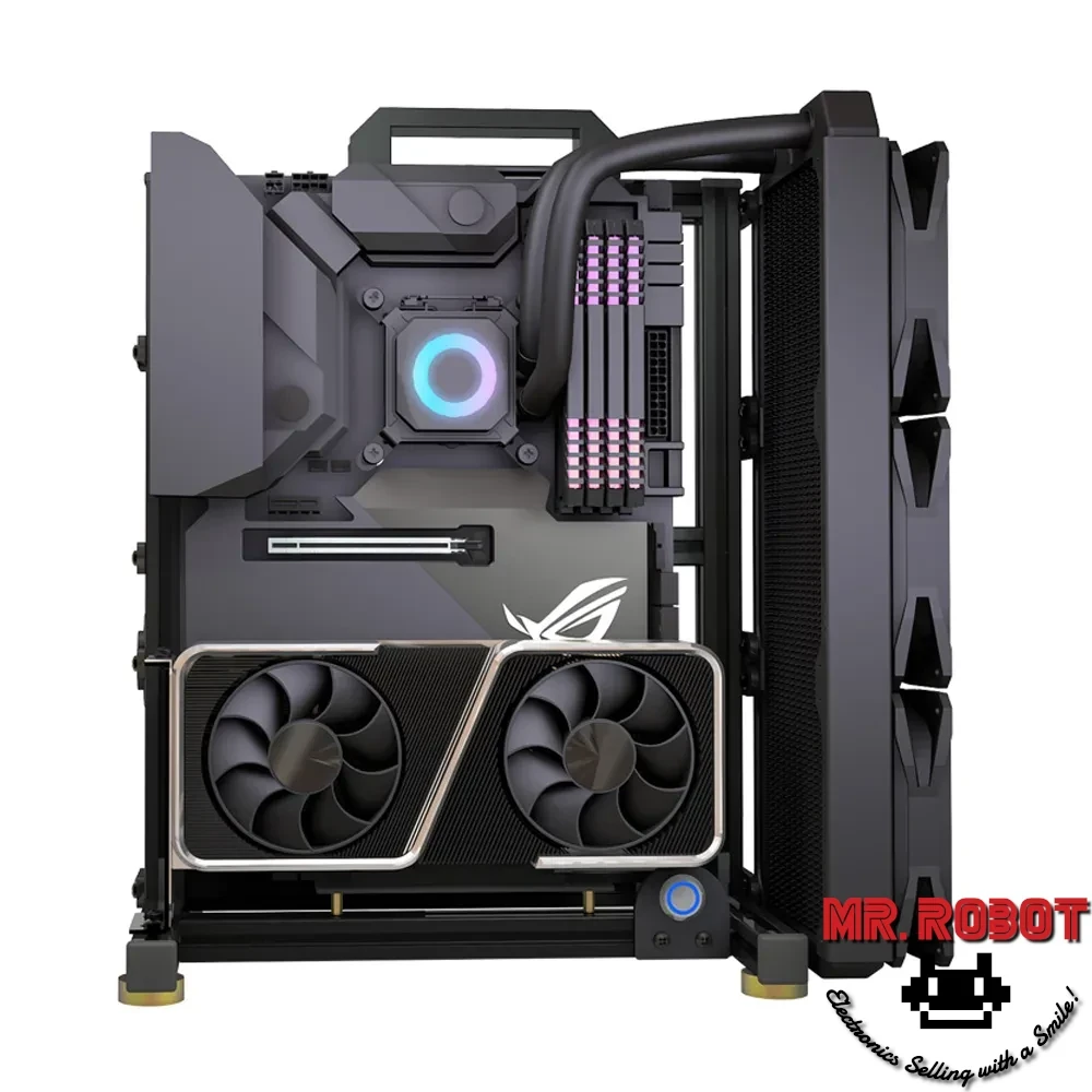 Открытый корпус для компьютера ATX, Matx, ITX, EATX. DIY PC case. 100% толстый металл, качество! - фото 1 - id-p1980632782