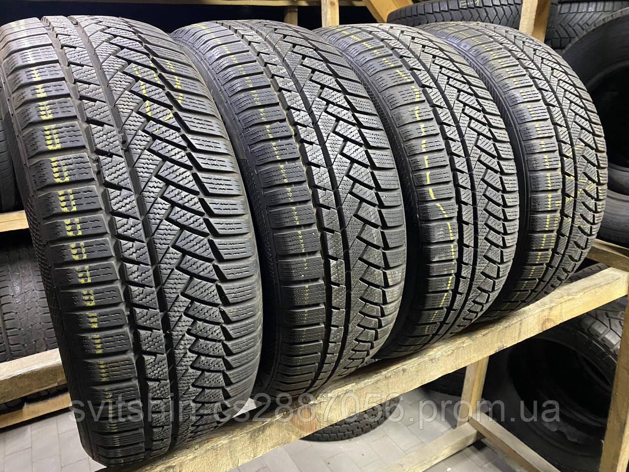 Зимові Шини 225/55R17 Continental WinterContact TS850P 7мм 2019рік