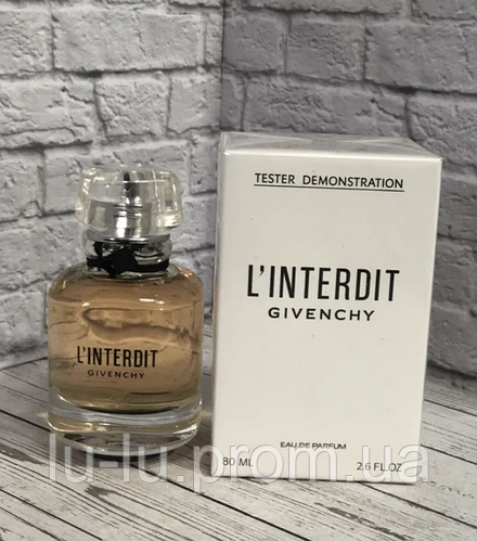TESTER Givenchy L'Interdit ( Живанши Интердит ) 80 мл (ID#1980607772 ...