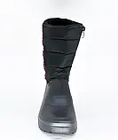 Дутики сноубутси чорні пінка гумові чоботи розмір 37, фото 4