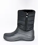 Дутики сноубутси чорні пінка гумові чоботи розмір 37, фото 6