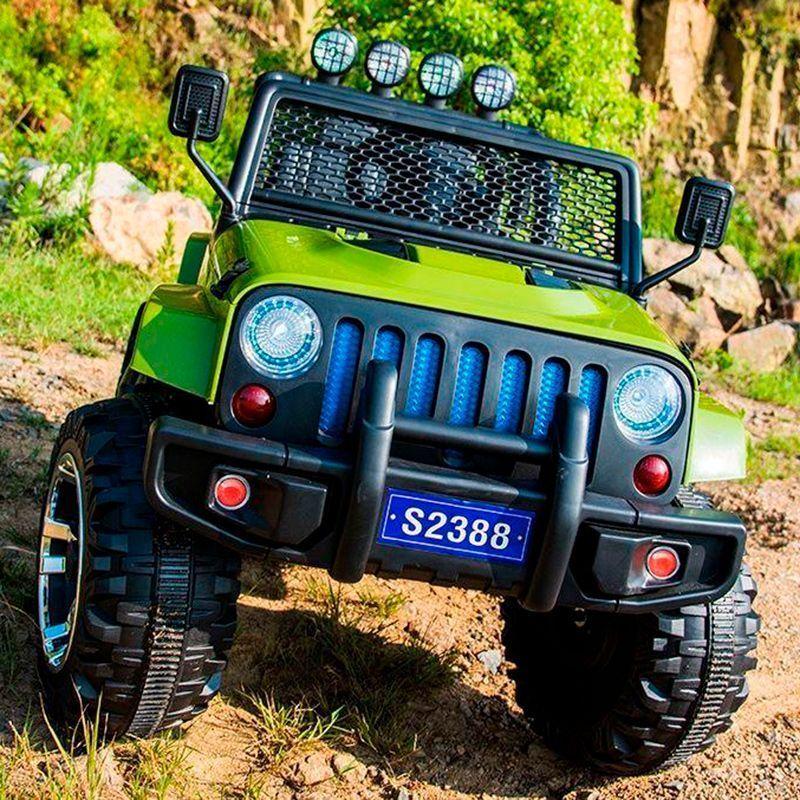 Дитячий електромобіль джип Jeep Wrangler M 3237EBLR-10 (MP3, SD, USB, мотори 4x45W, акум.12V7AH)