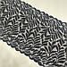 Мереживо "Алекса" еластичне чорне 21 см., фото 7