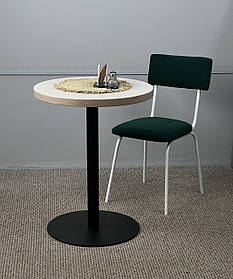 Комплект стіл ''Серія 2 500 мм'' та дизайнерський стілець ''Арт''