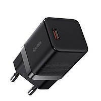 Мережевий зарядний пристрій Baseus GAN3 Fast Charger 1C 30W EU Black (CCGN010101)