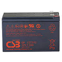 DR Аккумуляторная батарея CSB EVX1272, 12V 7,2Ah (151х65х100мм) 2,55кг Q10