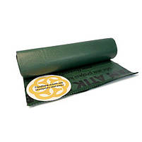 Пакети для сміття "СКЛО" 110 л, 100 мкм, рулон 10 шт, зелений Sanpreis, фото 4