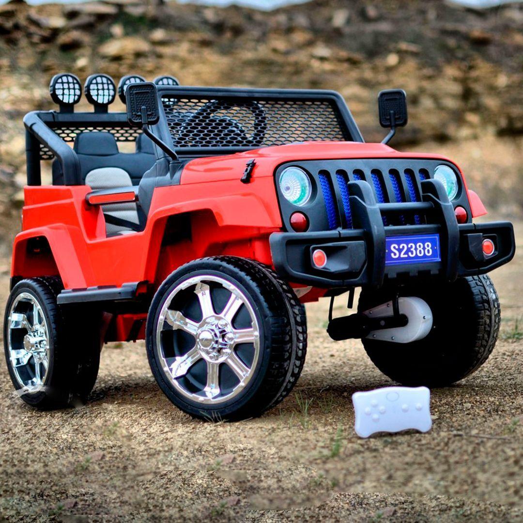 Дитячий електромобіль джип Jeep Wrangler M 3237EBLR-3 (MP3, SD, USB, мотори 4x45W, акум.12V7AH)