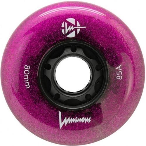 Світні колеса для роликів FRskates Luminous Purple Haze (4 шт.)