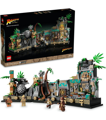 Конструктор Лего Храм золотого священника LEGO 77015 Indiana Jones Temple of The Golden Idol
