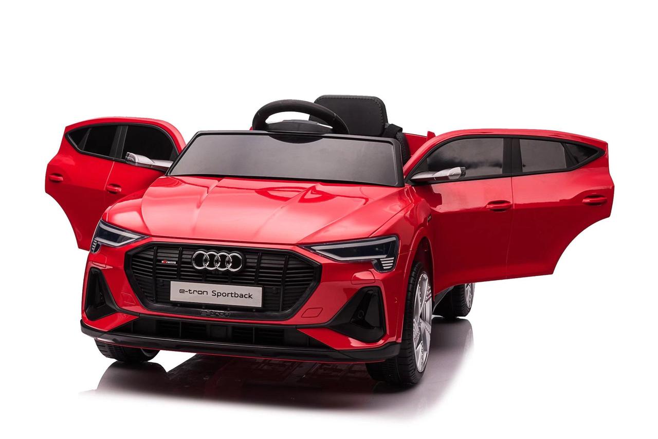 Дитячий автомобіль AUDI E-TRON кабріолет акумуляторний чорний QLS-6688