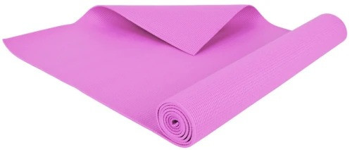 Килимок для йоги та фітнесу Power System PS-4014 PVC Fitness Yoga Mat Pink (173x61x0.6) 2