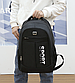 Чоловічий рюкзак повсякденний / Рюкзак для спорту,подорожі / Рюкзак для ноутбука Чорний, фото 5