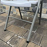 Крісло розкладне садове HT001 Садове крісло пластикове розкладне, фото 5
