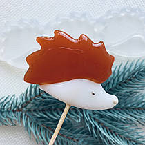 Силіконовий молд для льодяників "Їжачок"