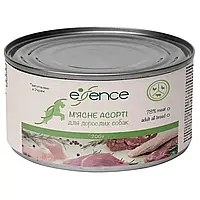 Вологий корм для дорослих собак Essence мясне асорті, 200 г