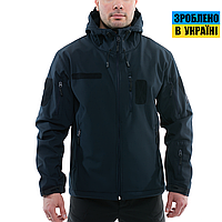 TacPro Куртка софтшелл темно-синяя softshell софтшел осенняя