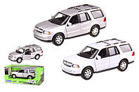 Машина металева WELLY арт. 39883CW 1:35 LINCOLN NAVIGATOR, 2 кольори, короб. р. 18*8*8 см.