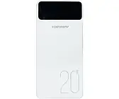 Портативна Батарея Power Bank Denmen DP20 20000 mAh 2.1A + лампа