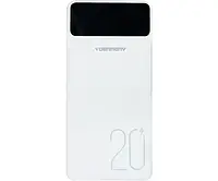 Портативна Батарея Power Bank Denmen DP20 20000 mAh 2.1A + лампа