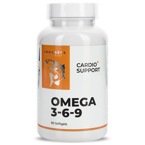 Вітаміни Омега 3 Progress Nutrition Omega 3-6-9 (90 капсул.)