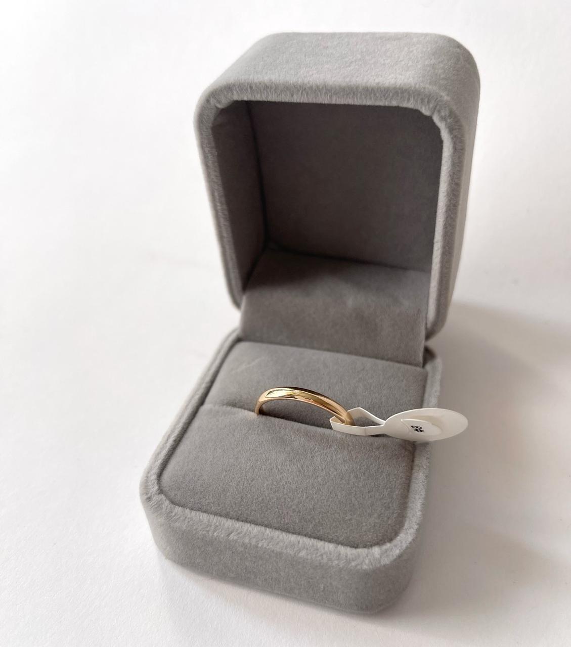 Каблучка позолота Xuping Обручка класична Золото 18 р R16002, фото 1