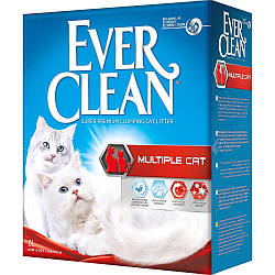 Ever Clean (Евер Клін) Multiple Cat Наповнювач грудкується для котячого туалету з гранулами силікагелю 10 л