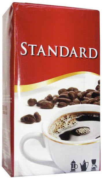 Кава мелена натуральна Standard, 250 г, Німеччина, ОРІГИНАЛ, купаж робусти й арабіки