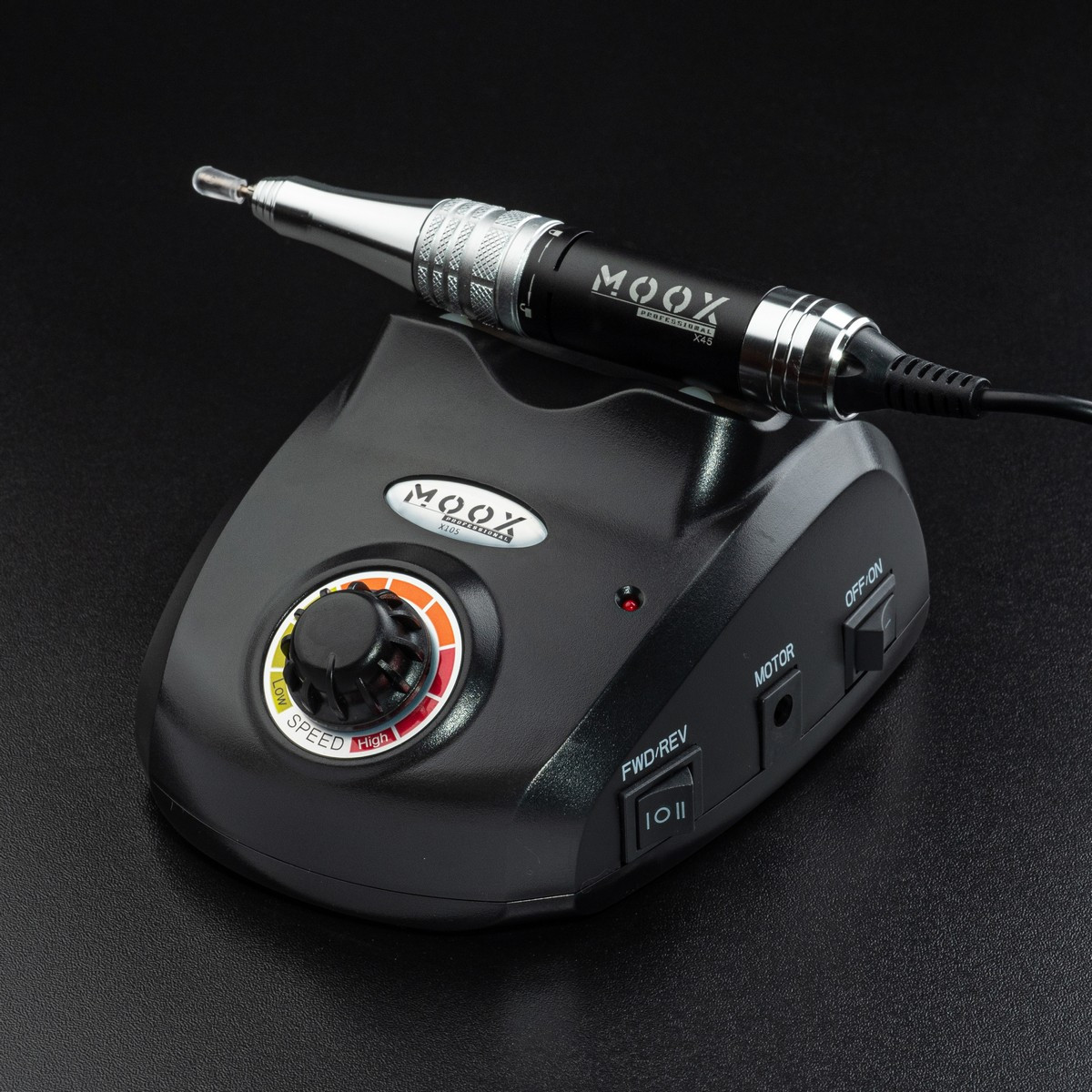 Фрезер для манікюру і педикюру MOOX X105 45 000 об / хв 65W Чорний, фото 1