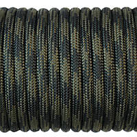 PARACORD TYPE III 550, CAMO BLACK&OLIVE #032