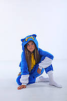 Стильная пижама кигуруми для мальчиков и девочек Соник Sonik