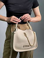 Модная брендовая сумка Guess Bucket Shoulder Bag Гуес, сумка через плечо, сумка с логотипом, сумка на ремешке