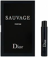 Духи Christian Dior Sauvage для мужчин - parfum 1 ml vial