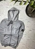 Детское подростковое Зип Худи Stone Island / Оилмпийка Стон Айленд