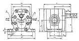 Насос шестерний Г11-22, фото 4