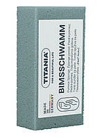 Пемза для ніг кольорова TITANIA art.3000 Сірий