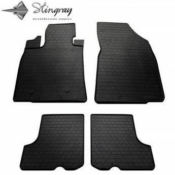 Килимки гумові в салон для DACIA-RENAULT Sandero 2007-2012 4шт комплект Stingray