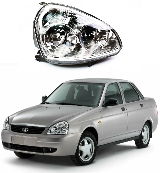 Фара передня головного світла права Lada 2170, 2171, 2172-Приора AutoLight