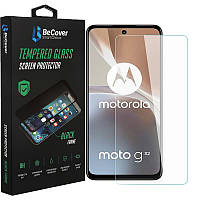 Захисне скло BeCover для Motorola Moto G32 Crystal Clear Glass 3D (708091)