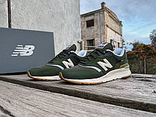 Чоловічі кросівки New Balance 997H Cordura CM997HLQ зелені Оригінал, фото 3