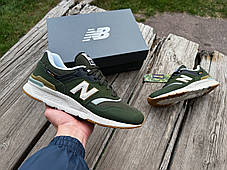 Чоловічі кросівки New Balance 997H Cordura CM997HLQ зелені Оригінал, фото 4