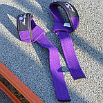 Лямки для тяги Power System PS-3420 G-Power Straps Purple, фото 8