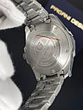 Механічний з автопідзаводом водонепроникний (10ATM) годинник Pagani Design PD-1617 Silver-Blue, фото 6