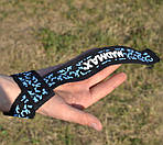 Лямки для тяги MadMax Camo Power Wrist Straps Camo/Light Blue, фото 5