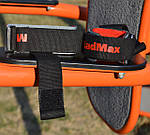 Лямки для тяги MadMax MFA-332 PWR Straps+ Black/Grey/Red, фото 7