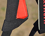 Лямки для тяги MadMax MFA-267 PWR Straps Black/Grey/Red, фото 9