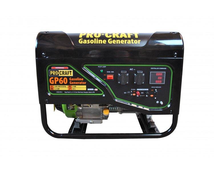 Генератор бензиновий PRO-CRAFT GP60 UNIVERSAL